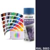 Dupli color Aerosol Art RAL 5003 modrá zafírová lesklá 400 ml, RAL 5003