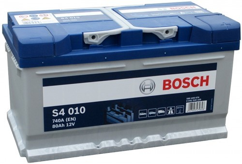 0 092 S40 100 BOSCH S4 010 S4 Batería de arranque 12V 80Ah 740A B13 Batería  de plomo y ácido