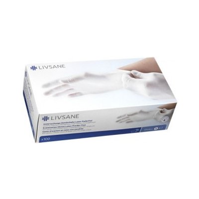 BENU Slovensko, a.s. (SVK) LIVSANE Premium Latexové rukavice pudrované S  100 ks od 13,5 € - Heureka.sk