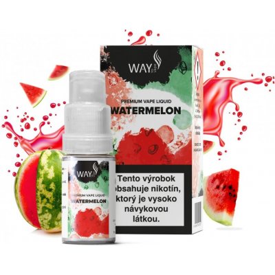 WAY to Vape Watermelon objem: 10ml, nikotín/ml: 3mg