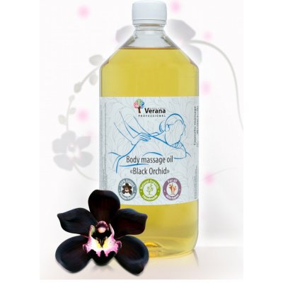 Verana masážny olej Čierna orchidea 1 l