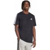 Pánske tričko adidas 3-Stripes čierne JV6783 2XL