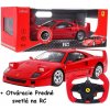 Rastar RC auto Ferrari F40 RTR červená 1:14