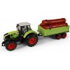 Traktor s prívesom na drevo 45 cm