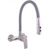 Arttec Umývadlová batéria s flexibilným ramenom a sprchou COLORADO, Farba: chróm/sivá, Rozmer: 150 mm CO102.5/12