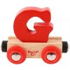 Bigjigs Rail Vagónik drevené vláčikodráhy - Písmeno G