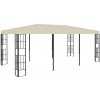 vidaXL Altánok krémový 3x6 m 47983