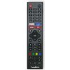 Nedis TVRC45HIBK - Náhradný Diaľkový Ovládač | Hi-Sense TV | Predprogramovaný | Čierna