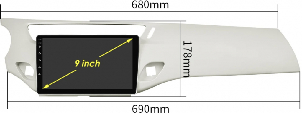 HIZPO P9002CP Citroen C3 DS3 (2+32GB)