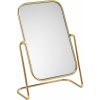 baliv Kozmetické zrkadlo, zlaté, kovové