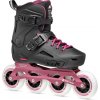 Kolieskové Korčule Rollerblade Lightning 90 freestyle čierno/ružové 40,5 4x90 mm