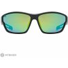 uvex Sportstyle 806 okuliare, black matt/mirror green