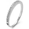 Blink-Blink Diamantový výročný prsteň v bielom zlate 0.12 ct 1350BDG