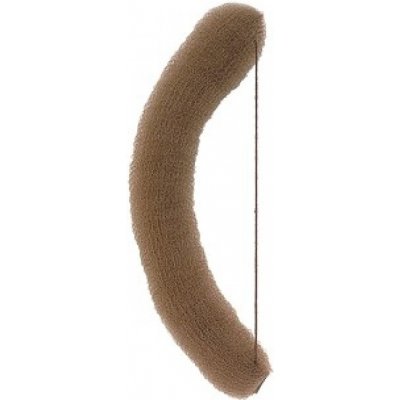 Solida Výplň do vlasov banán s gumičkou - 18 cm - hnedá 100969