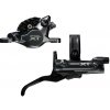 SHIMANO Brzda hydr. XT I-M8200 zadná čierna Post Mount 1700mm had.+plat. G05A