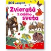 Zvieratá z celého sveta - 207 nálepiek