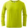 MALFINI LONG SLEEVE 121 / Detské tričko, dlhý rukáv - limetková 122
