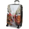 Cestovný kufor Madisson 4W M Paris street 26820A-60-13 65 L viacfarebná