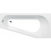 Polysan Vane - Asymetrická vaňa PROJEKTA, 160x80x44 cm, biela 21111