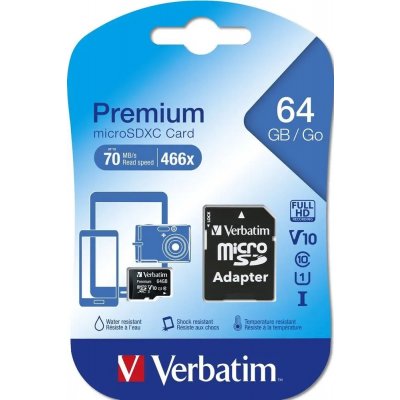 Verbatim SDXC UHS-I U1 64GB 47042