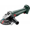 Metabo W 18 L 9-125 Quick - W 18 L 9-125 Quick - AKU uhlová brúska, 18V, metaBOX 165 L, s rýchloupínacou maticou