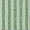 Ubrousky PAW AIRLAID 40x40 cm Linen Stripes green [50 ks]