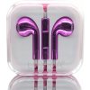 Luxria EarMax Chrome Pink - Ružové slúchadlá s mikrofónom a ovládaním hlasitosti