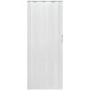 Skladacie dvere 001P biele matné 80 cm