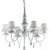 závesné svietidlo Ideal lux Blanche SP6 035581 6x40W E14 - designová história