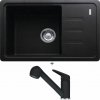 Franke BSG 611-62 onyx + Franke FC 9547.071 NOVARA PLUS onyx