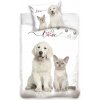 Posteľné obliečky Cat Love Dog