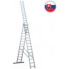 Elkop Univerzálny 3-dielny, výsuvný rebrík VHR Profi 3x15, Profi 3 x15, AKCIA, SLOVENSKÝ REBRÍK