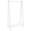 Songmics Šatňový vešiak Loft 153 cm biely