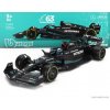 Bburago Mercedes gp F1 W14 Team Mercedes-amg Petronas Formula One N 63 Season 2023 George Russell – With Pilot And Showcase 1:24 Matt Black