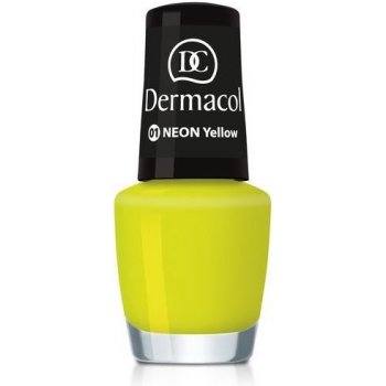 Dermacol lak na nechty Neon Glow neónový 02 Orange 5 ml