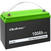 Qoltec Gélová batéria | 12V | 100Ah | 29.3 kg