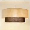 | Brilagi - LED luster na lane BOHO STYLE 3xE27/15W/230V pr. 60 cm krémová/hnedá | 8590828027980
