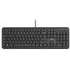 Canyon HKB-20, klávesnica, USB, séria Velvet Tread - tichá 104 kláv, 13 multimed., štíhla, čierna, SK/CZ (CNS-HKB02-CS)