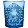 Polykarbonátový pohár 350 ml, modrý s dekorom