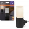 | Osram - LED nočné svetlo LUNETTA LED/0,2W/230V s automatickým senzorom súmraku, čierne | 4099854444418