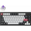 Keychron Q1 HE Swappable RGB Backlight Nebula Switch Knob Version - Black, US Q1H-M1 (Q1H-M1)