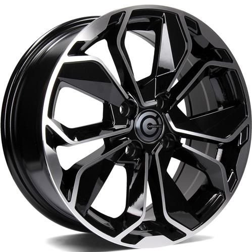 Carbonado Rewind 6,5x16 4x100 ET38 black front polished