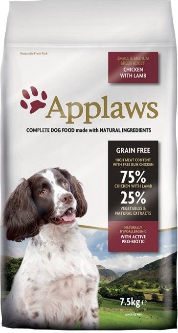 Applaws Dry Dog Lamb Small & Medium Breed Adult 2 kg