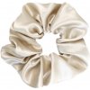 MURU Veľká Hodvábna Scrunchie Gumička - Béžová