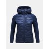BUNDA PEAK PERFORMANCE W HELIUM DOWN HYBRID HOOD BLUE SHADOW