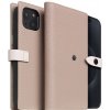 SLG Design puzdro D8 Magsafe Hybrid Full Grain Leather pre iPhone 15 Plus - Light Cream SD-D8EG-DC-IP15S-LC