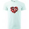 1975 v srdci - Klasické pánske tričko vyššej gramáže - 2XL ( Frost )