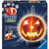 RAVENSBURGER 3D Svítící puzzleball Dýňová hlava 74 dílků
