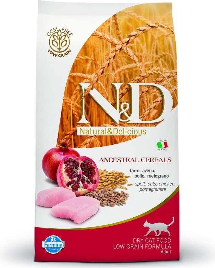 Farmina N & D Low Grain CAT Neutered Chicken & Pomegranate 300 g