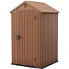 Zahradní domek Keter Darwin 4 x 4 hnědý, s podlahou